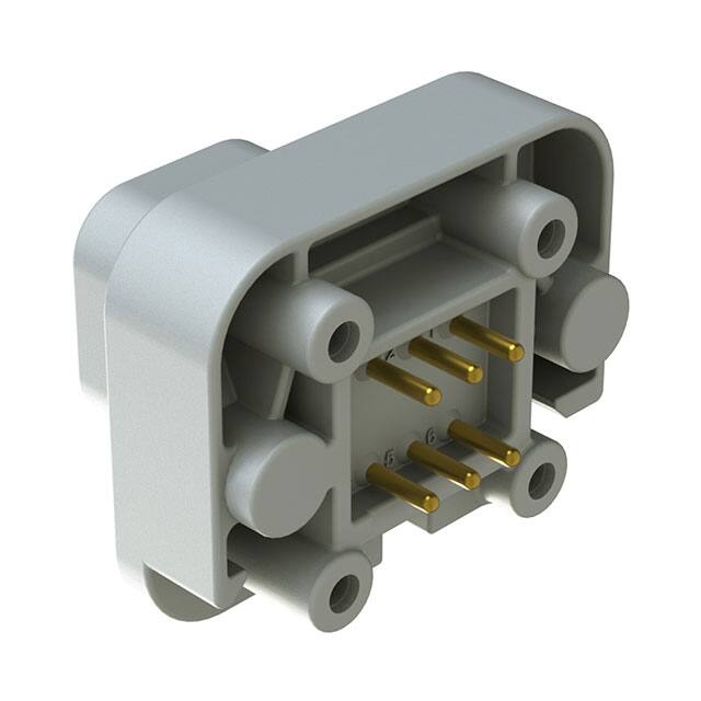 AT15-6P-BM01GRY Amphenol Sine Systems Corp  Headers Male Pins